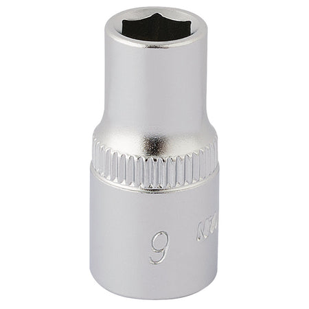 Elora-Hexagon-Socket,-1/4"-Sq.-Dr.,-6mm