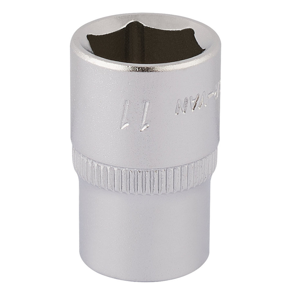 Elora-Hexagon-Socket,-1/4"-Sq.-Dr.,-11mm