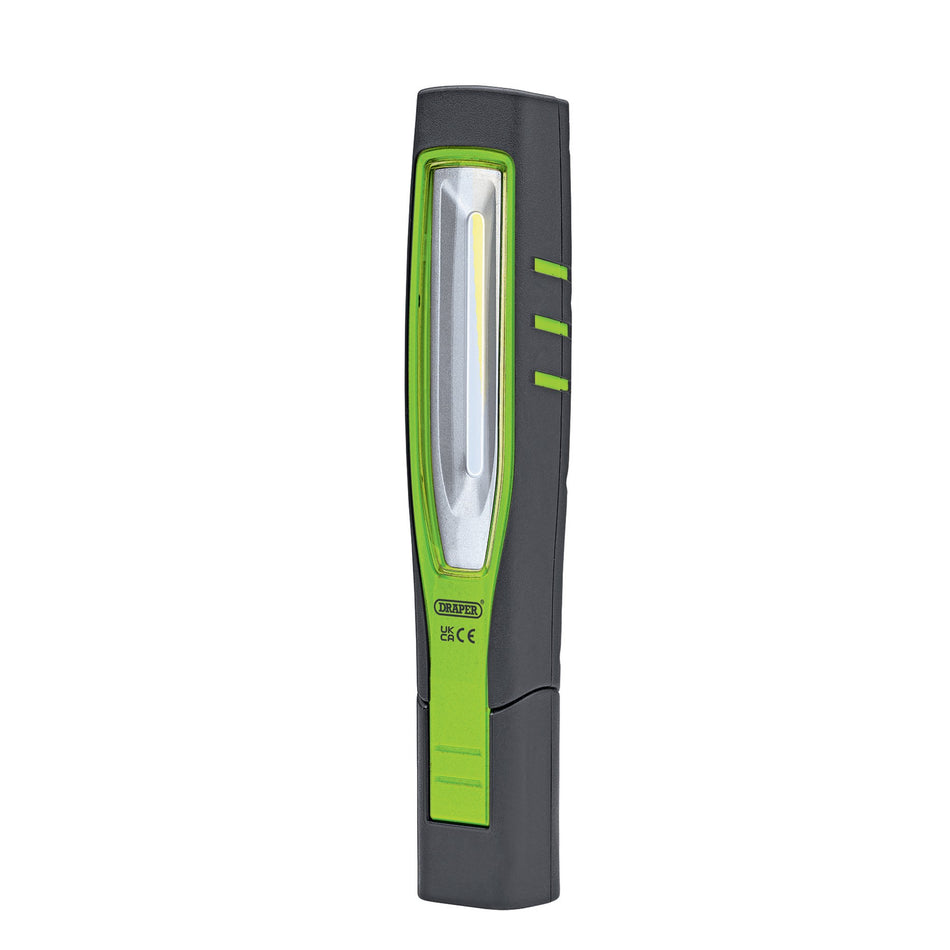 COB/SMD-LED-Rechargeable-Inspection-Lamp,-7W,-700-Lumens,-Green,-1-x-USB-Cable-Supplied
