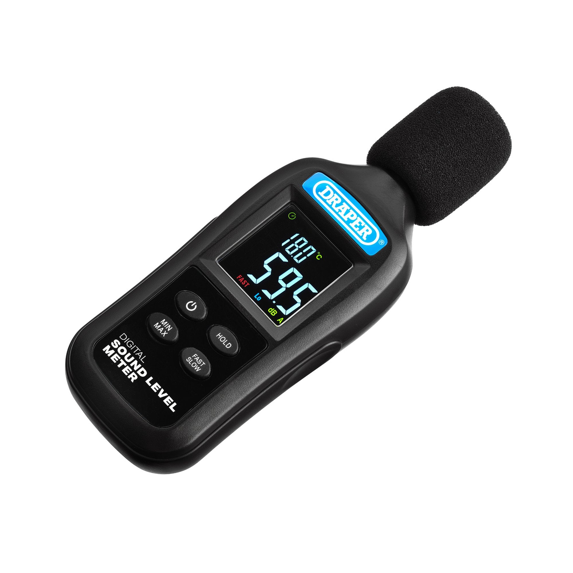 Haneld-Digital-Sound-Level-Meter,-35-135dB-and--20-to-+70°C