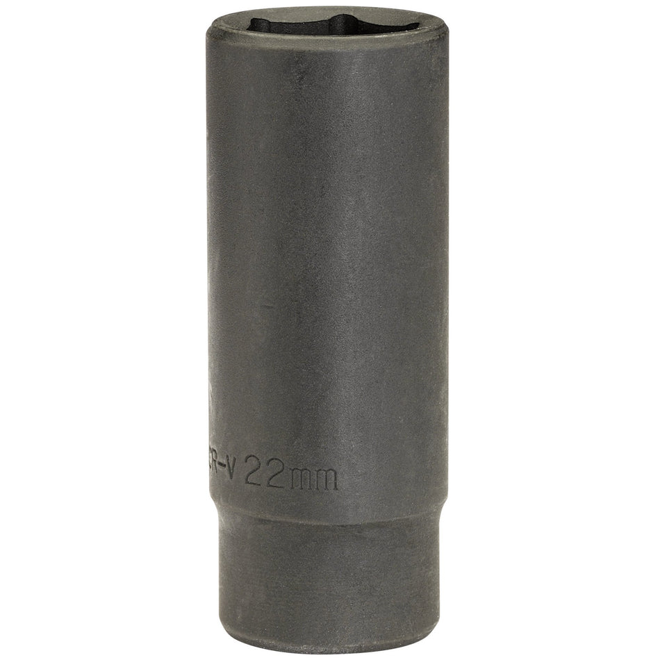 Draper-Expert-HI-TORQ®-Deep-Impact-Socket,-1/2"-Sq.-Dr.,-22mm