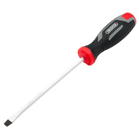 Pound-Thru-Slotted-Soft-Grip-Screwdriver,-SL6.5-x-150mm