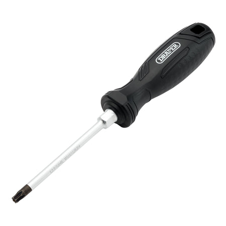 Draper-TX-STAR®-Tamperproof-Hard-Grip-Screwdriver,-T30H-x-100mm