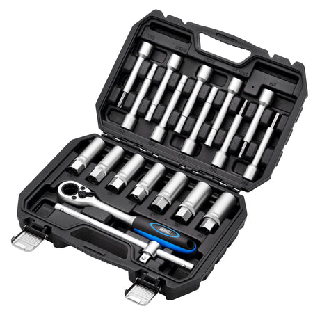 Shock-Absorber-Strut-Nut-Kit,-1/2"-Sq.-Dr.-(19-Piece)