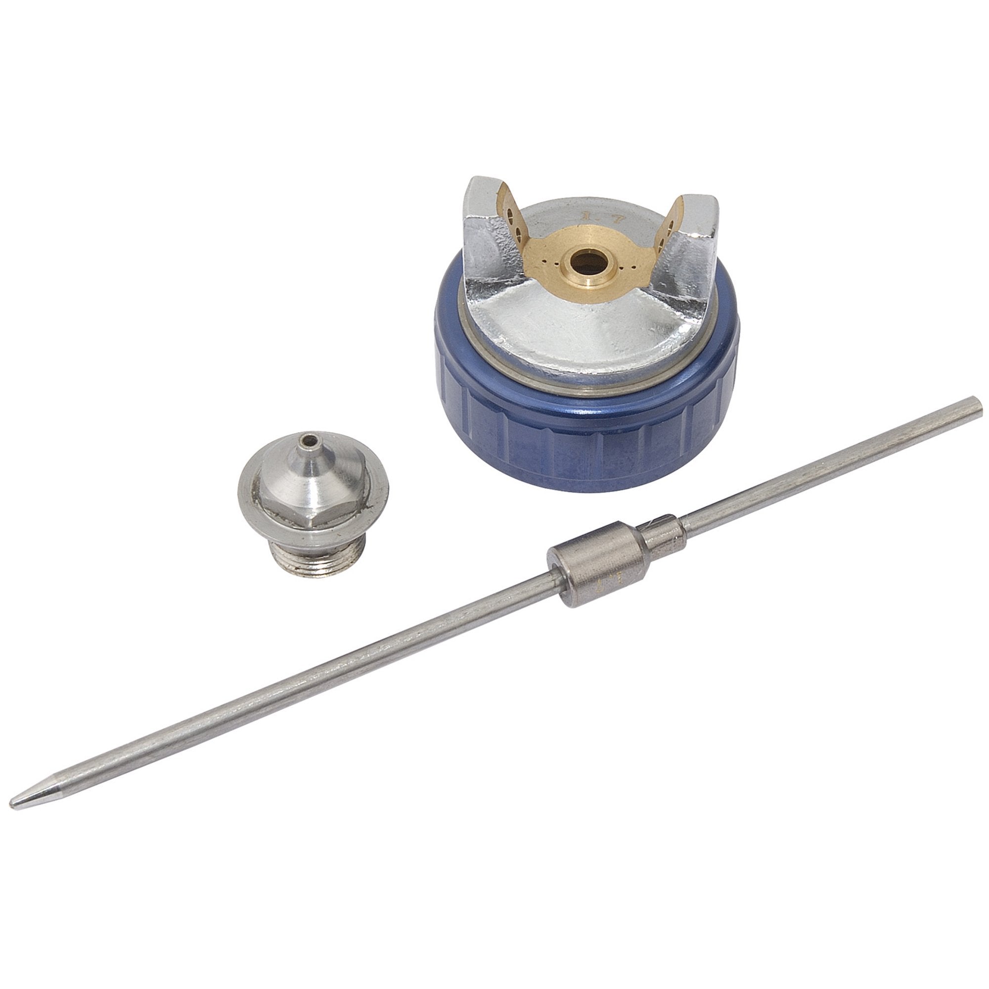 Spare-Nozzle,-Needle-&-Cap-Set-for-Spray-Guns-09706-&-09707,-1.7mm