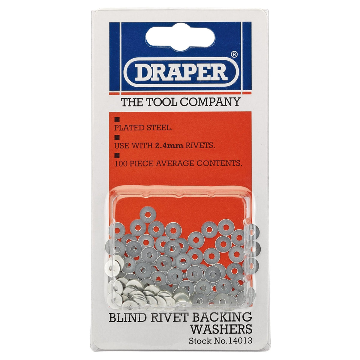 Rivet Backing Washers, 2.4mm (100 Piece) – CONJOINT THAICO