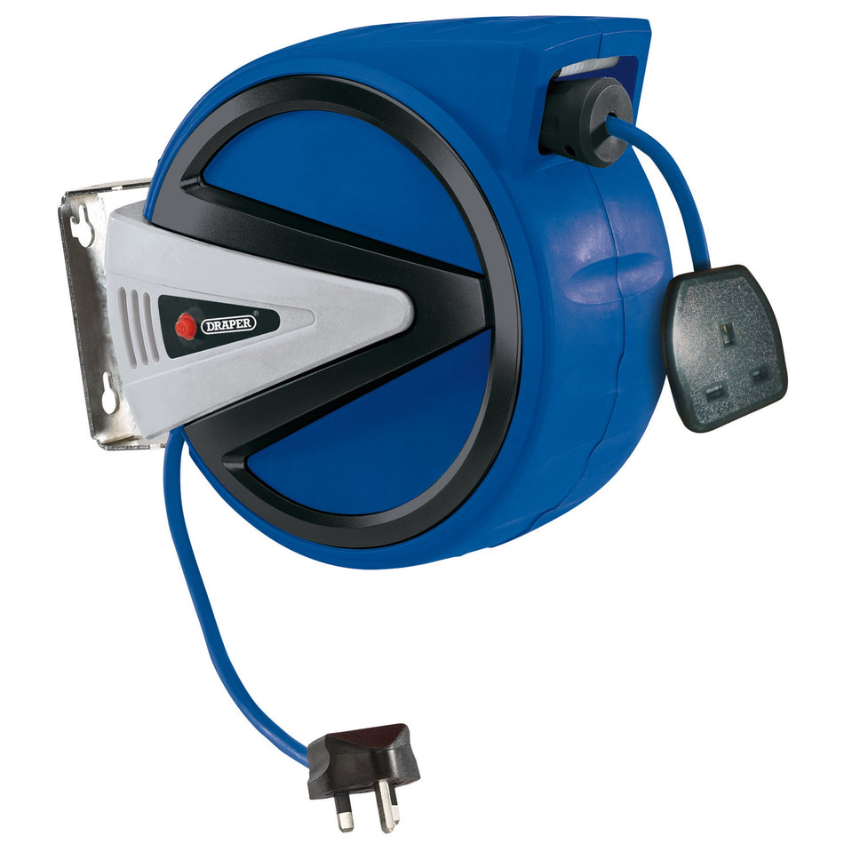 230V-Retractable-Electric-Cable-Reel,-20m
