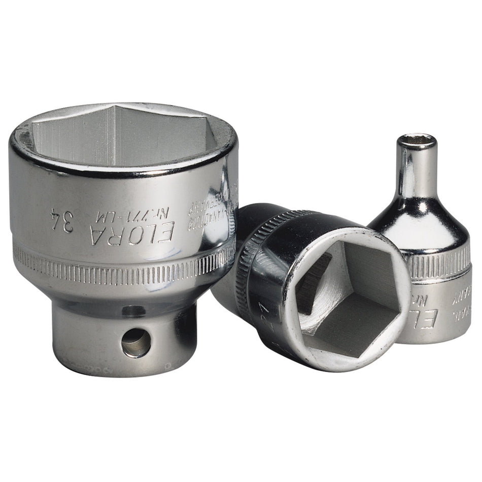 Elora-Hexagon-Socket,-1/2"-Sq.-Dr.,-5mm