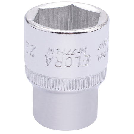 Elora-Hexagon-Socket,-1/2"-Sq.-Dr.,-22mm