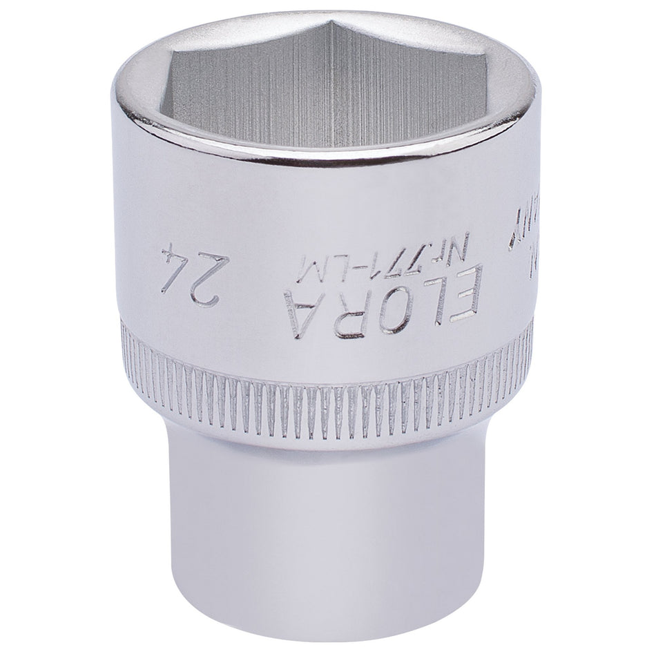 Elora-Hexagon-Socket,-1/2"-Sq.-Dr.,-24mm