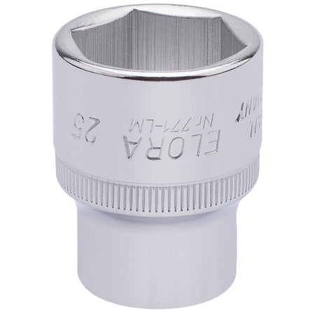 Elora-Hexagon-Socket,-1/2"-Sq.-Dr.,-25mm