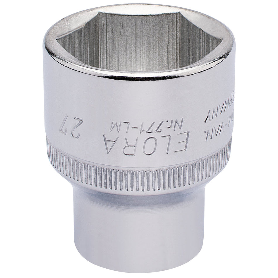 Elora-Hexagon-Socket,-1/2"-Sq.-Dr.,-27mm