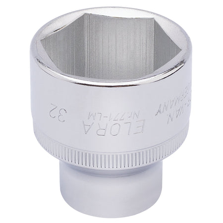 Elora-Hexagon-Socket,-1/2"-Sq.-Dr.,-32mm