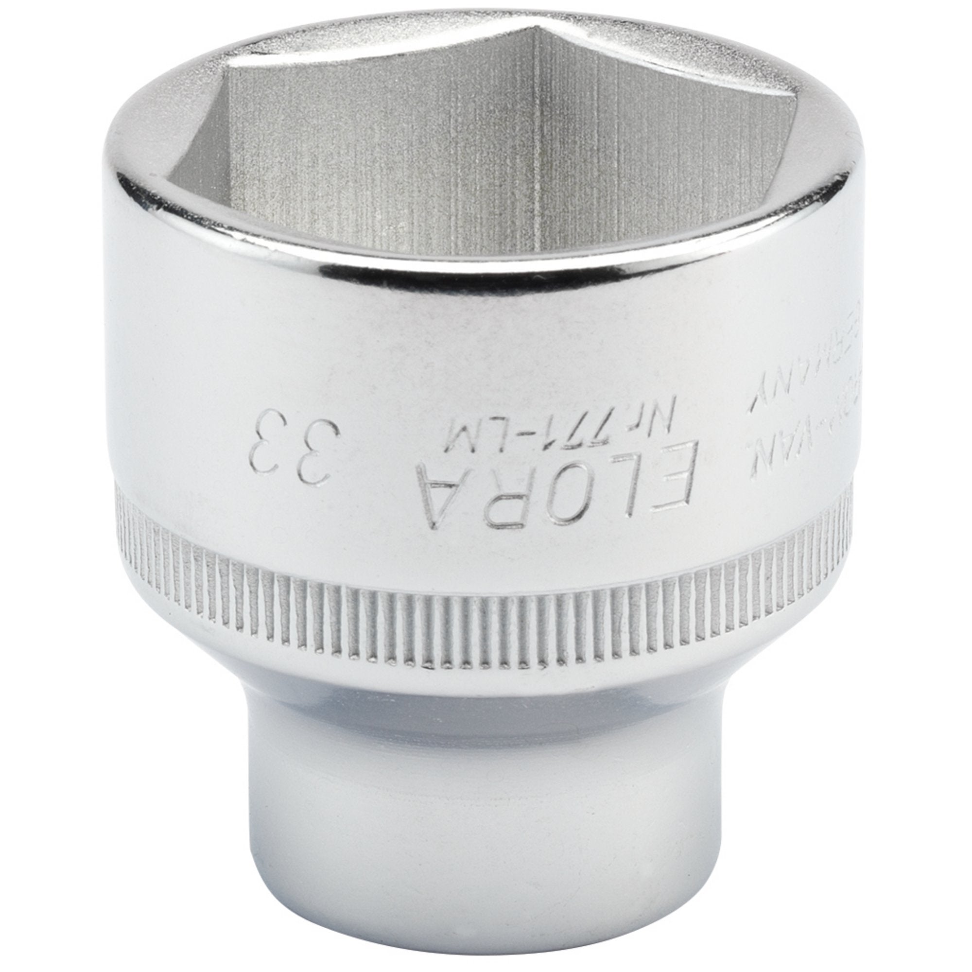 Elora-Hexagon-Socket,-1/2"-Sq.-Dr.,-33mm-(Sold-Loose)