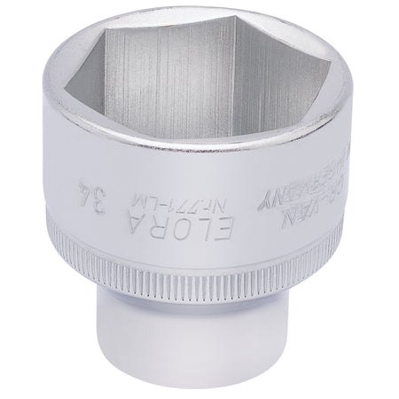 Elora-Hexagon-Socket,-1/2"-Sq.-Dr.,-34mm