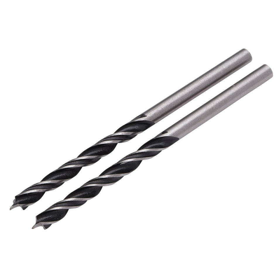 Brad-Point-Drill-Bit,-3.0mm-x-60mm-(Pack-of-2)