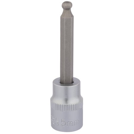 Ball-End-Hexagonal-Socket-Bits,-3/8"-Sq.-Dr.,-5mm