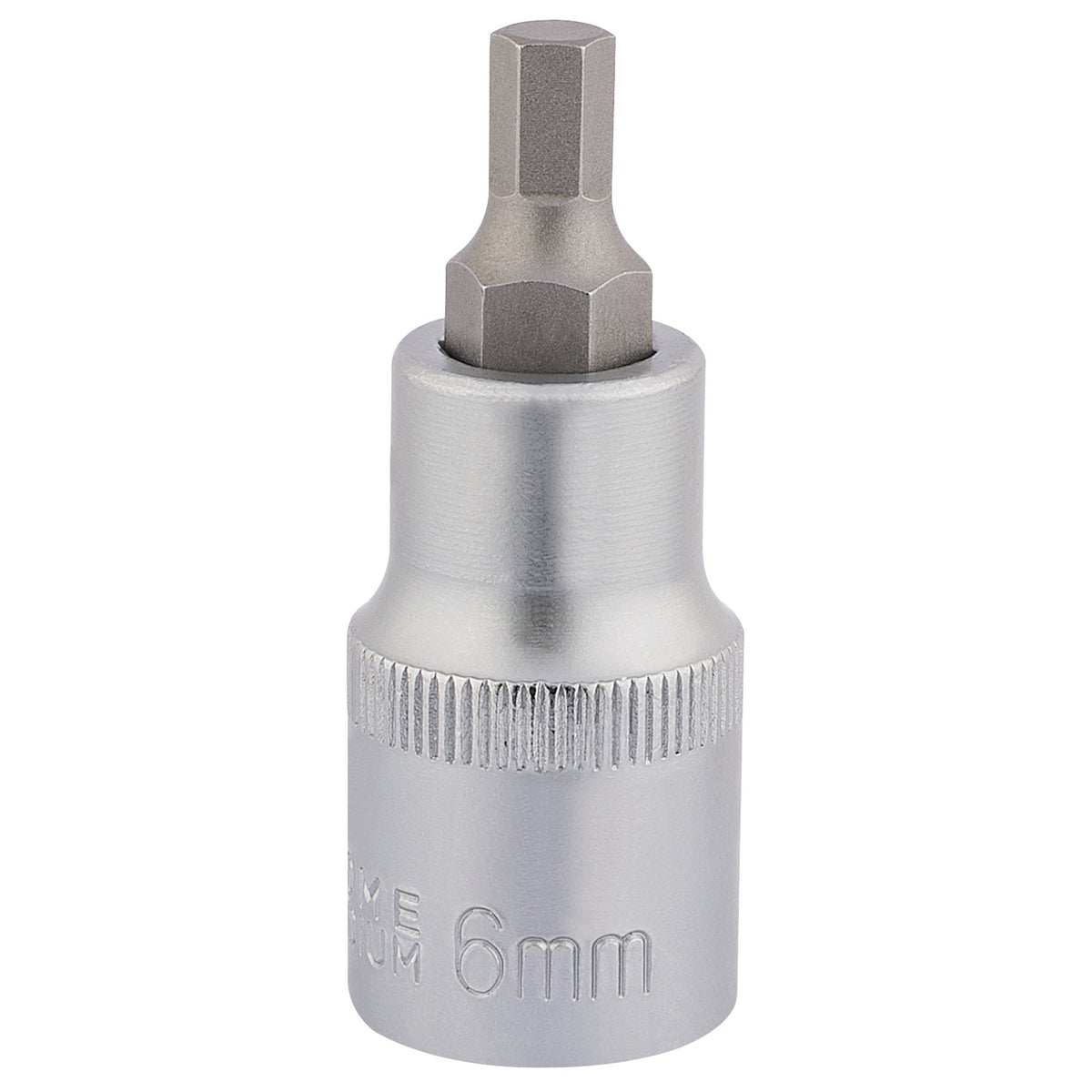 Hexagonal-Socket-Bits,-1/2"-Sq.-Dr.,-6mm
