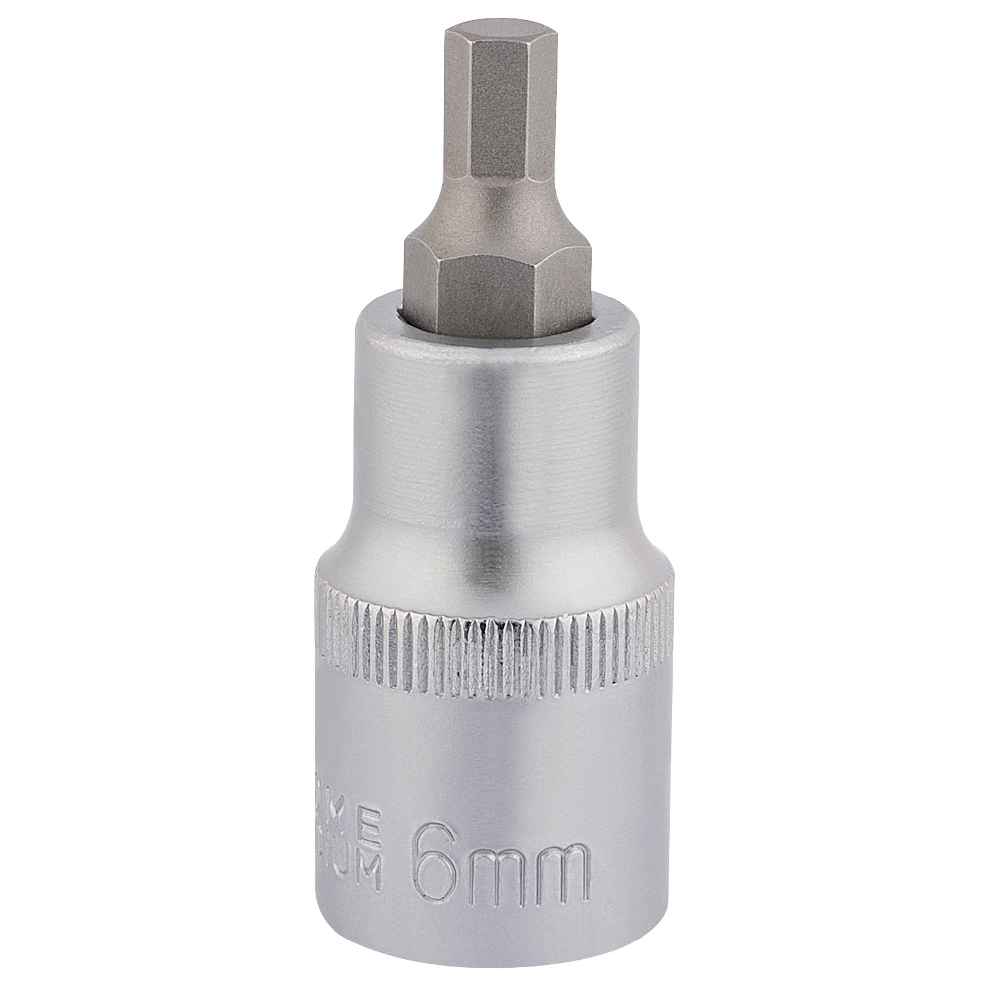 Hexagonal-Socket-Bits,-1/2"-Sq.-Dr.,-6mm