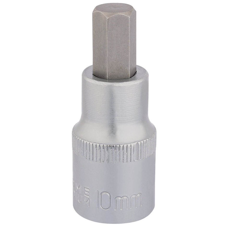 Hexagonal-Socket-Bits,-1/2"-Sq.-Dr.,-10mm