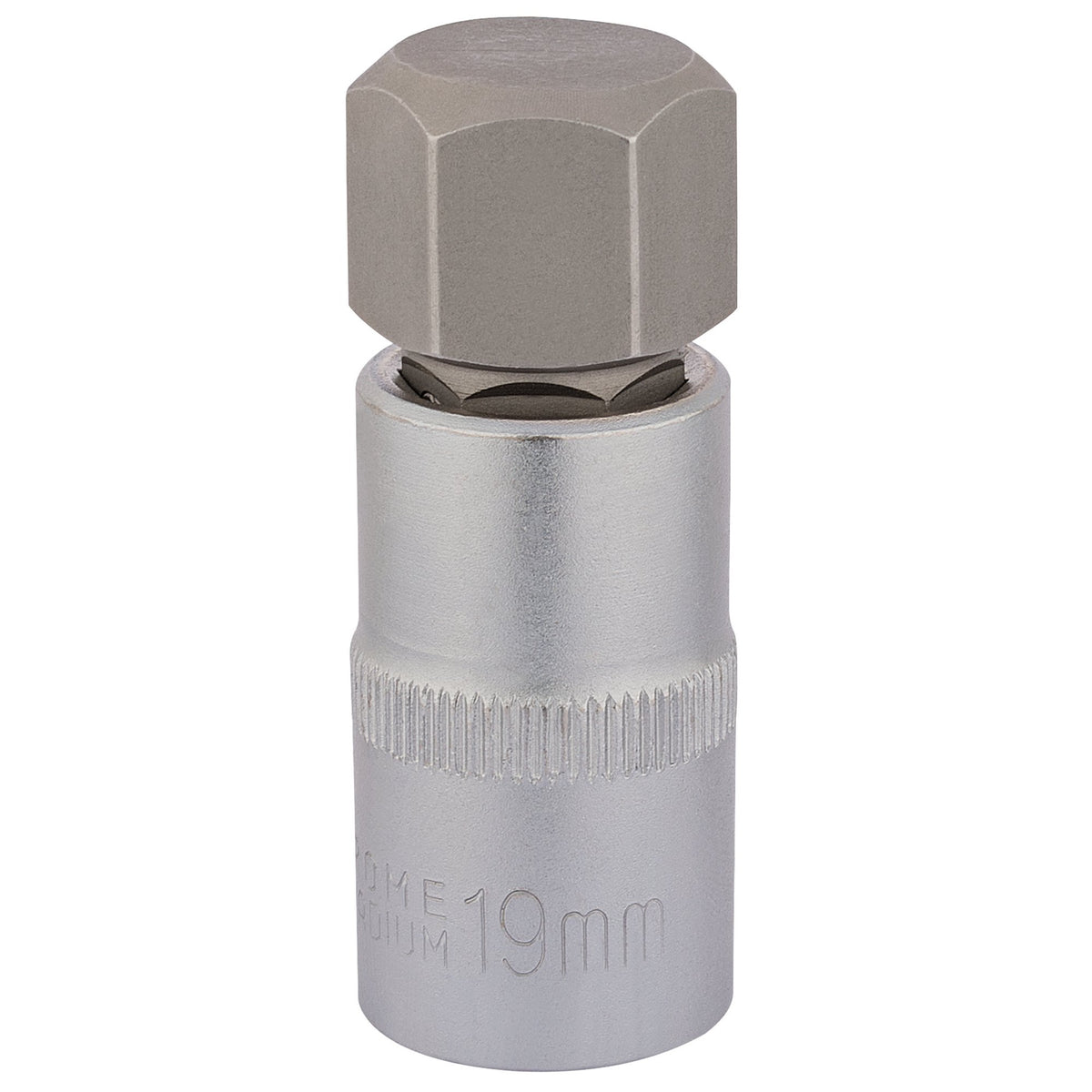 Hexagonal-Socket-Bits,-1/2"-Sq.-Dr.,-19mm