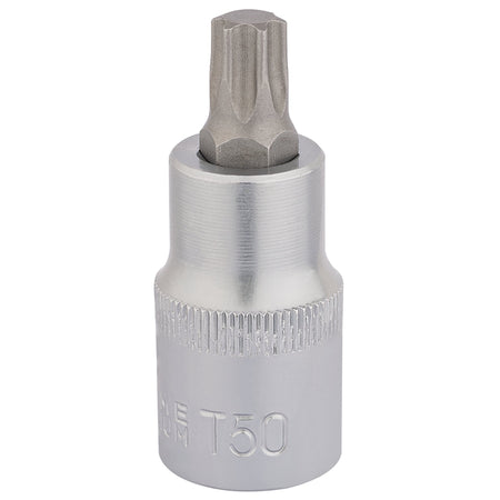 Draper-TX-STAR®-Socket-Bit,-1/2"-Sq.-Dr.,-T50-x-55mm