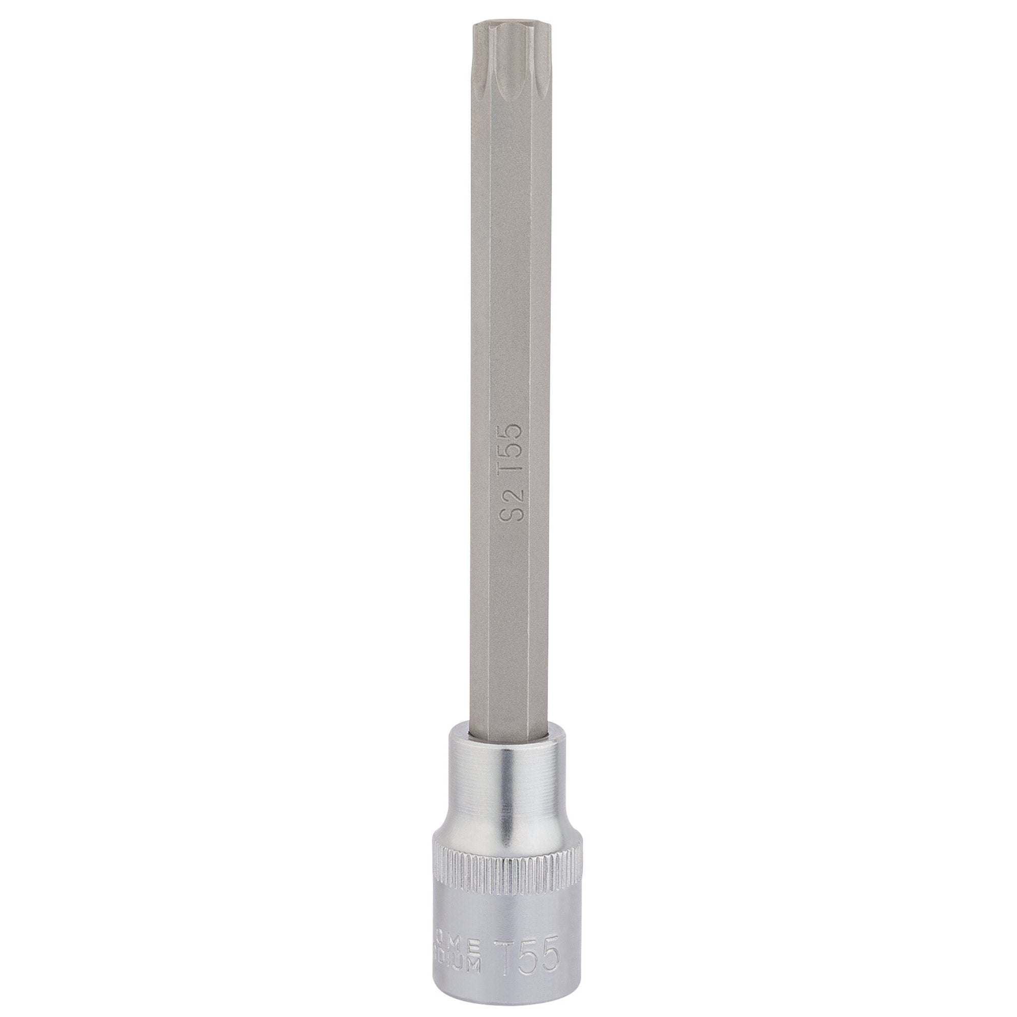 Draper-TX-STAR®-Socket-Bit,-1/2"-Sq.-Dr.,-T55-x-140mm