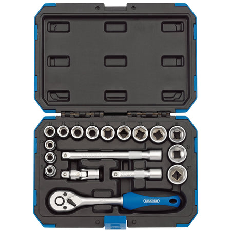 Metric-Socket-Set,-3/8"-Sq.-Dr.-(18-Piece)