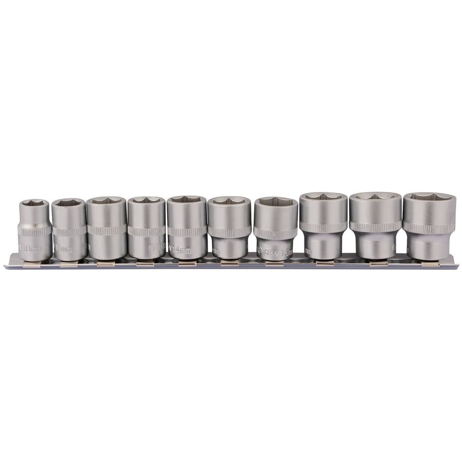 Socket-Set-on-Metal-Rail,-3/8"-Sq.-Dr.-(10-Piece)