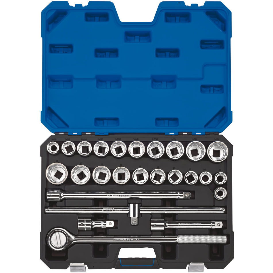 Combined-MM/AF-Socket-Set,-3/4"-Sq.-Dr.-(26-Piece)