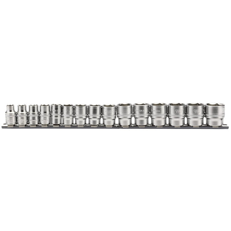 Draper-Expert-Metric-Socket-Set-on-a-Metal-Rail,-3/8"-Sq.-Dr.-(15-Piece)