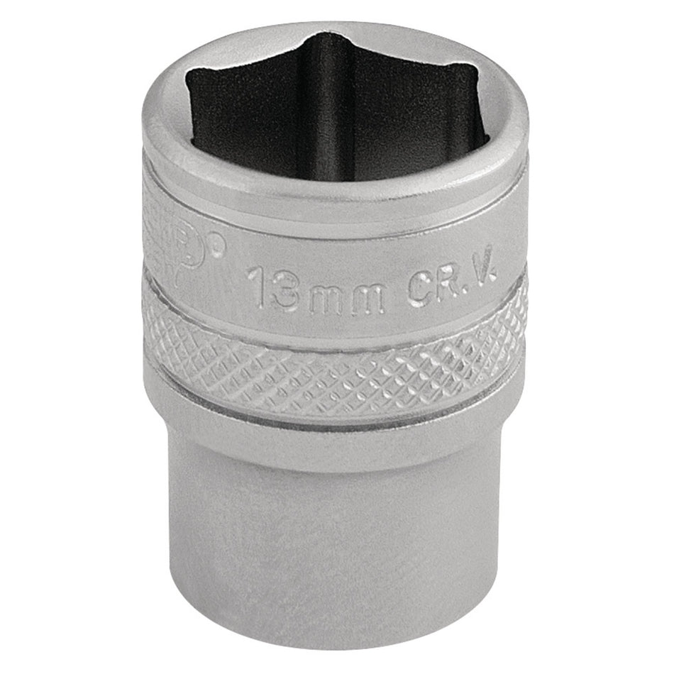 Socket,-1/4"-Sq.-Dr.,-13mm