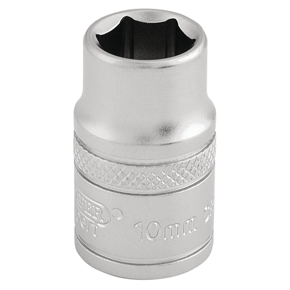 6-Point-Metric-Socket,-3/8"-Sq.-Dr.,-10mm
