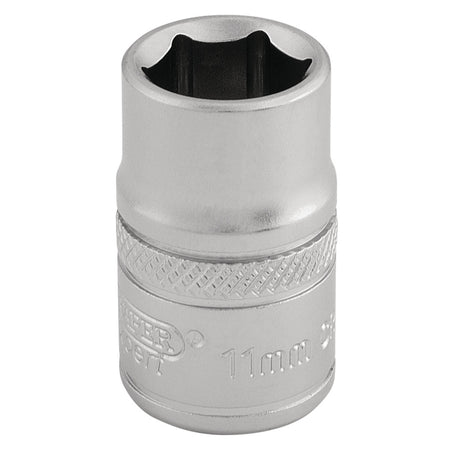 6-Point-Metric-Socket,-3/8"-Sq.-Dr.,-11mm