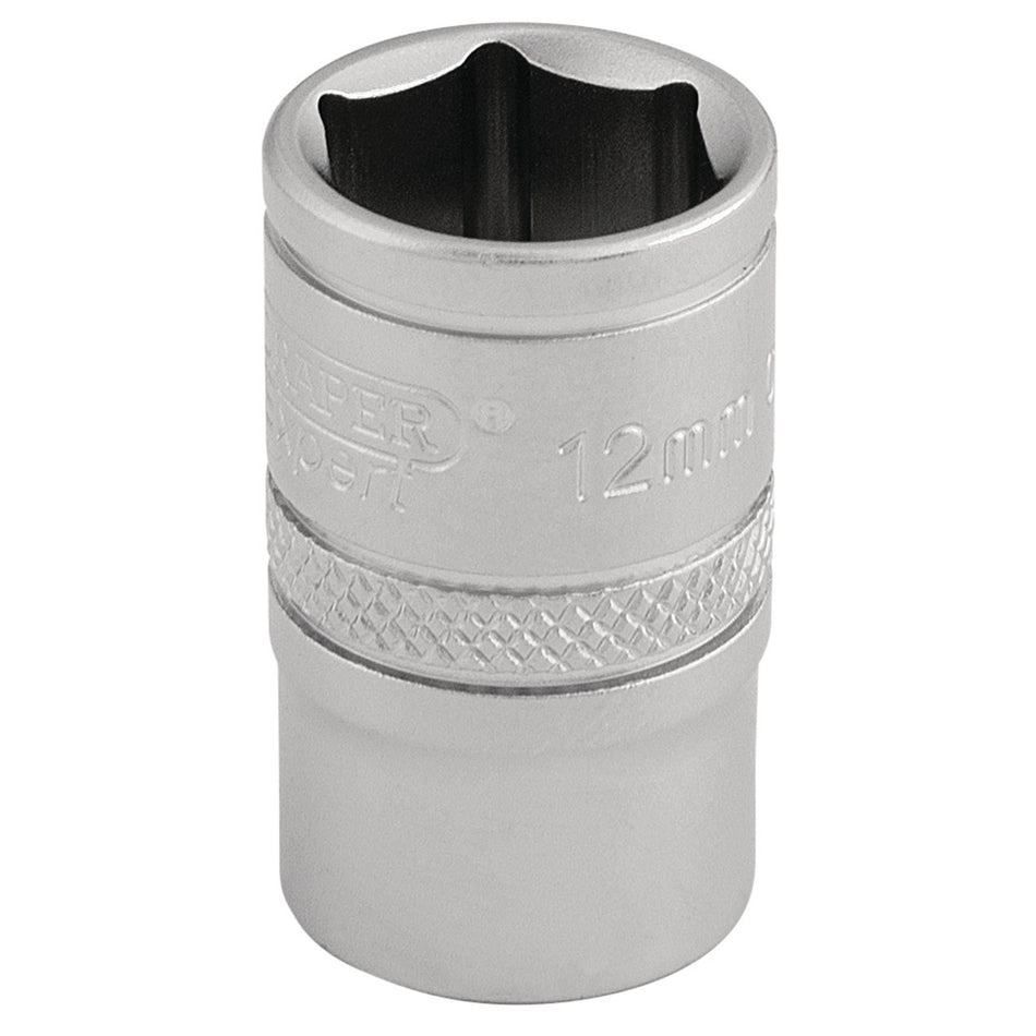 6-Point-Metric-Socket,-3/8"-Sq.-Dr.,-12mm