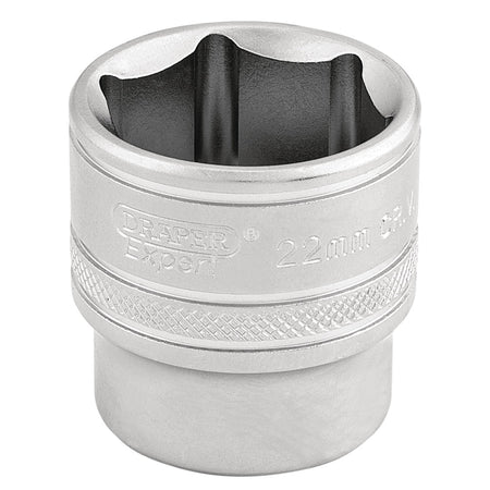 6-Point-Metric-Socket,-3/8"-Sq.-Dr.,-22mm