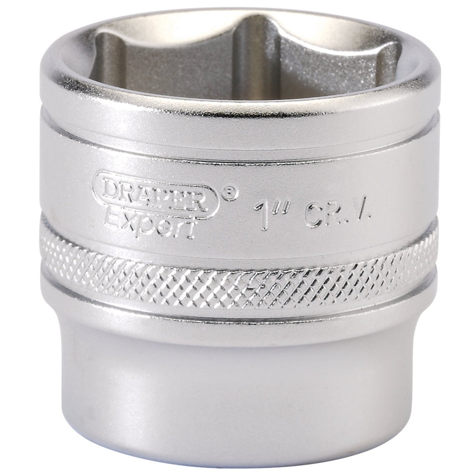 6-Point-Imperial-Socket,-3/8"-Sq.-Dr.,-1"