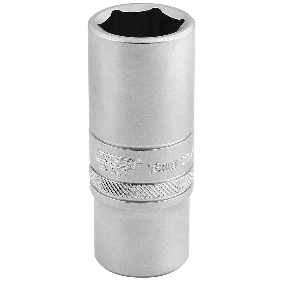 6-Point-Metric-Deep-Socket,-3/8"-Sq.-Dr.,-19mm