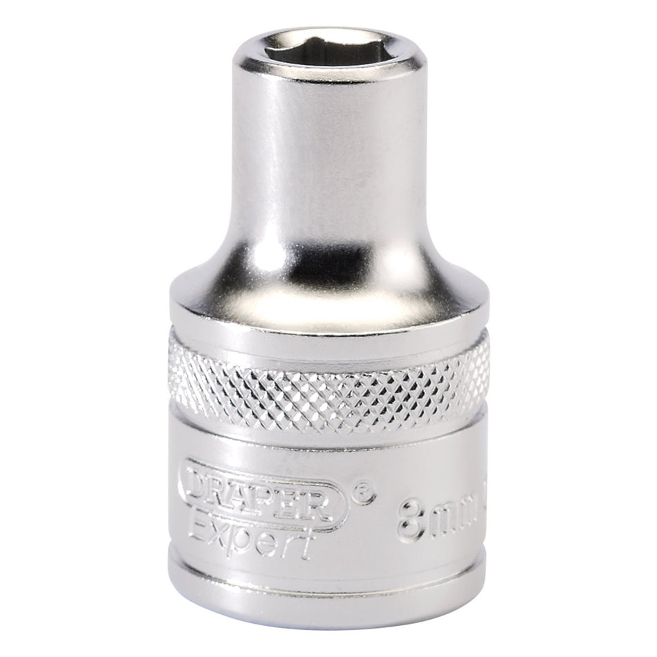 6-Point-Metric-Socket,-1/2"-Sq.-Dr.,-8mm