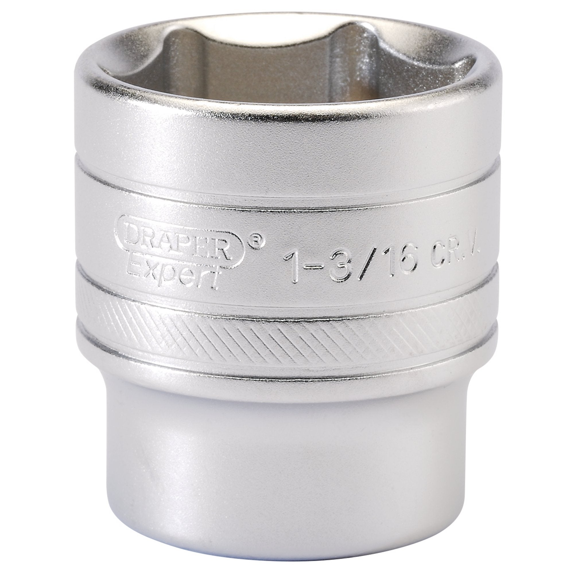 6-Point-Imperial-Socket,-1/2"-Sq.-Dr.,-1.3/16"