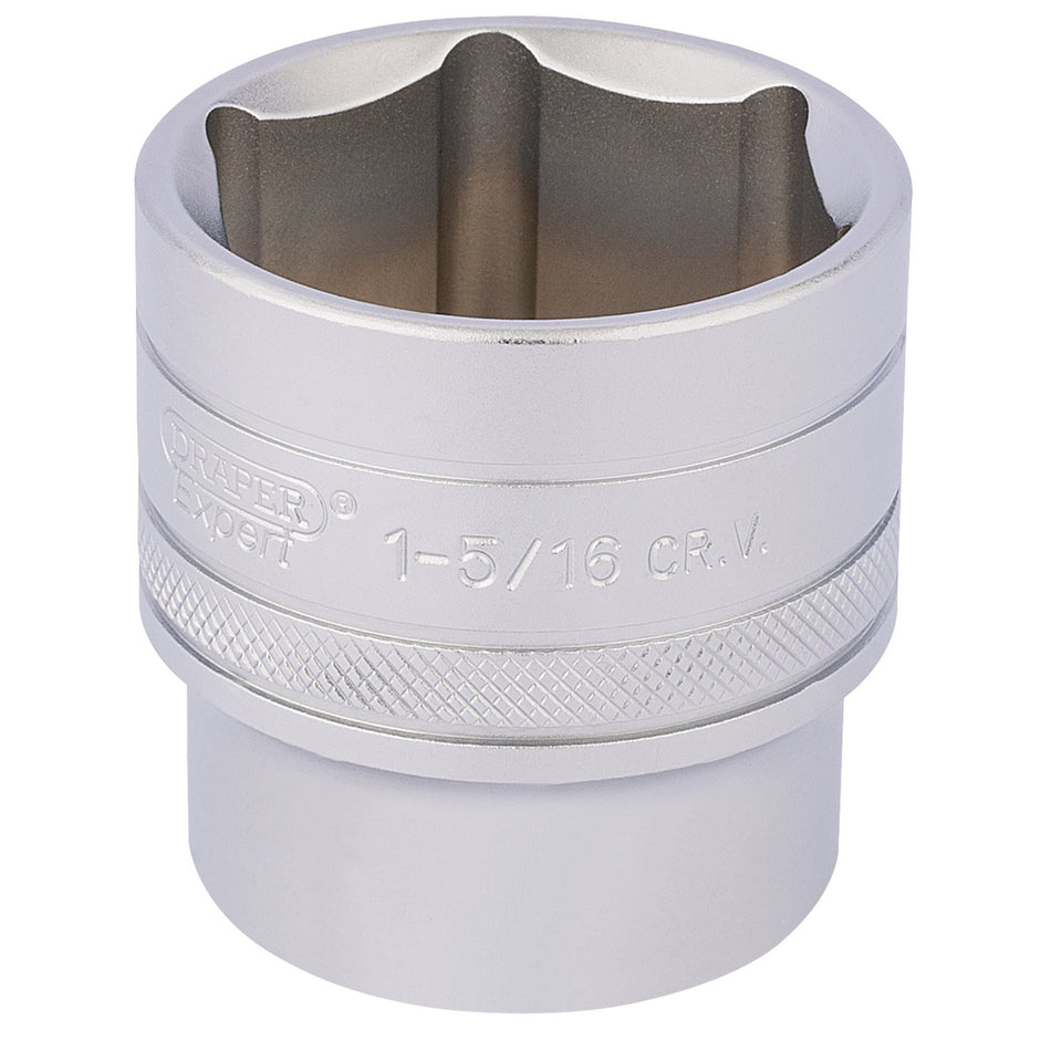 6-Point-Imperial-Socket,-1/2"-Sq.-Dr.,-1.5/16"