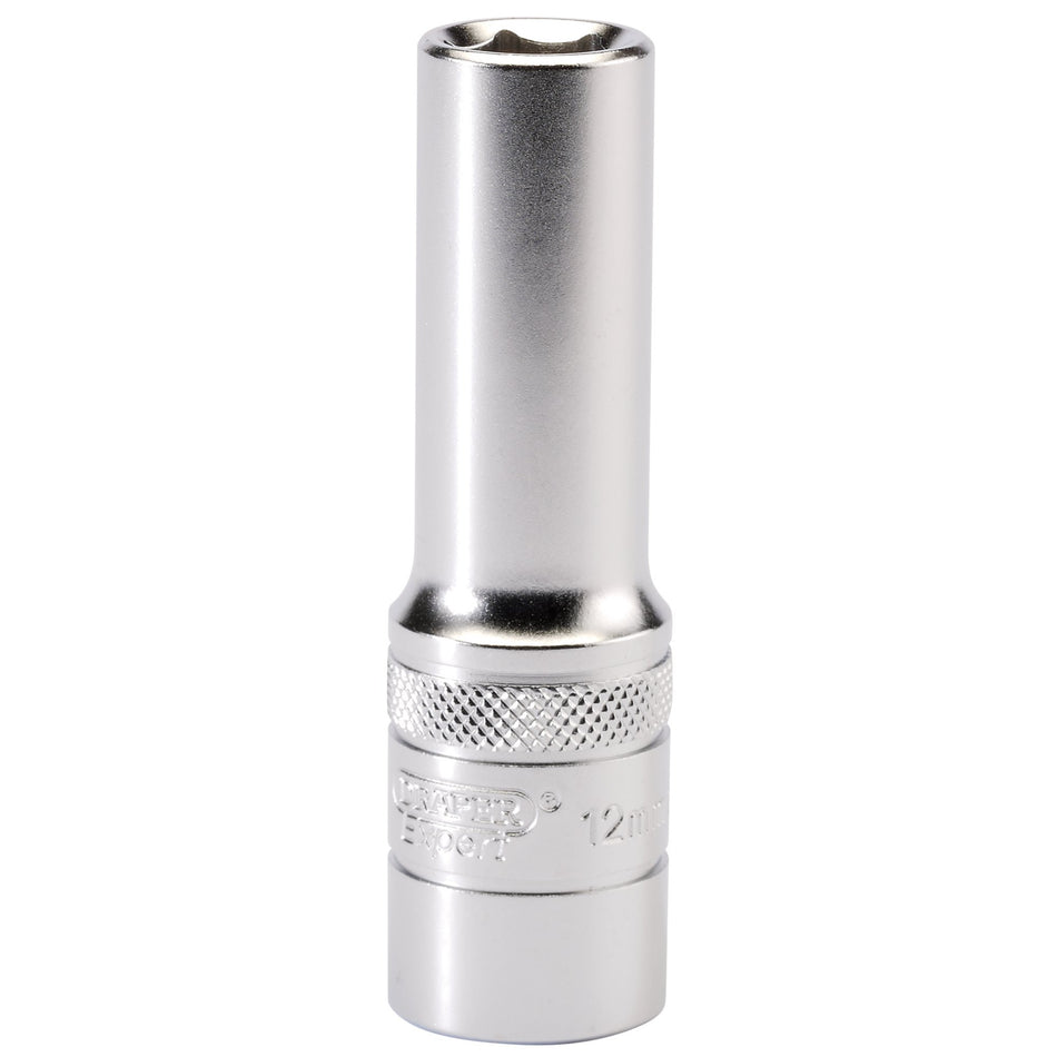 6-Point-Metric-Deep-Socket,-1/2"-Sq.-Dr.,-12mm