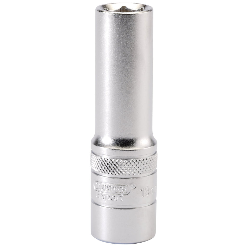 6-Point-Metric-Deep-Socket,-1/2"-Sq.-Dr.,-13mm