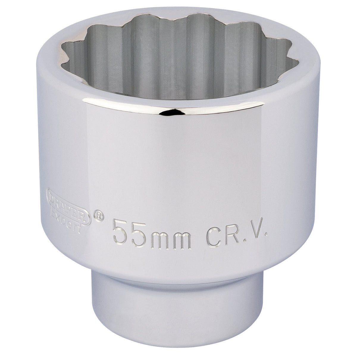 12-Point-Socket,-3/4"-Sq.-Dr.,-55mm