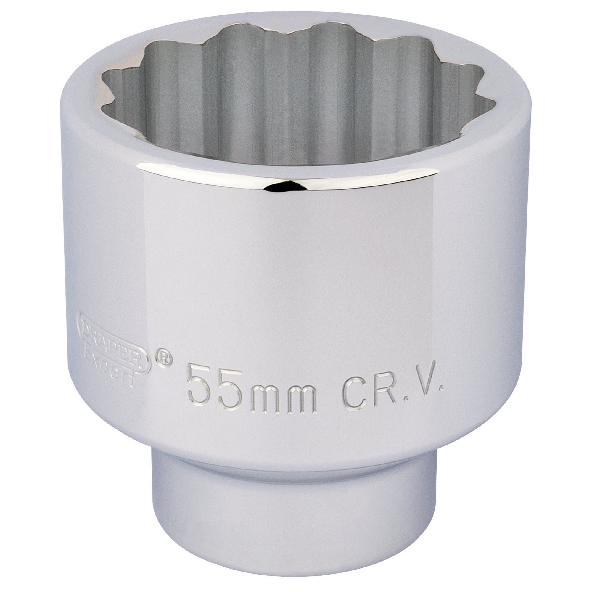 12-Point-Socket,-3/4"-Sq.-Dr.,-55mm