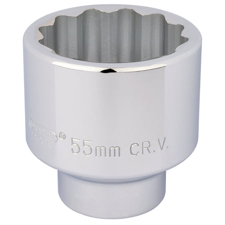 12-Point-Socket,-3/4"-Sq.-Dr.,-55mm