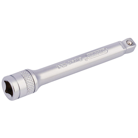 Draper-Expert-Wobble-Extension-Bar,-1/4"-Sq.-Dr.,-75mm,-Micro-Satin-Chrome