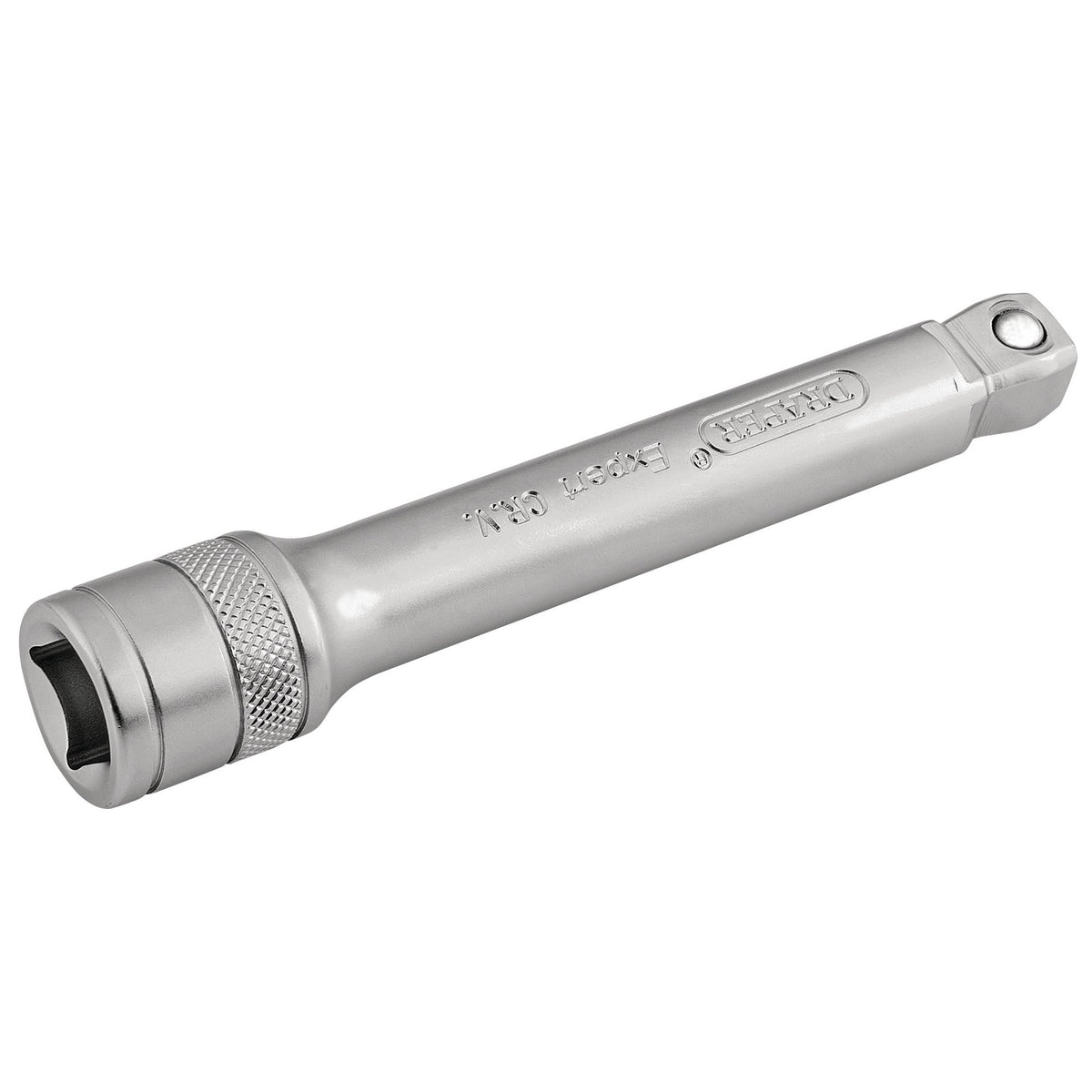 Satin-Chrome-Wobble-Extension-Bar,-1/2"-Sq.-Dr.,-125mm