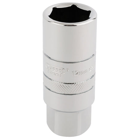 12mm-Thread-6-Point-Spark-Plug-Socket,-3/8"-Sq.-Dr.,-18mm