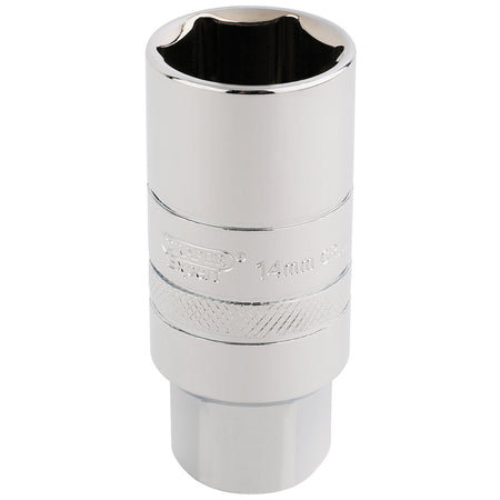 14mm-Thread-6-Point-Spark-Plug-Socket,-3/8"-Sq.-Dr.,-21mm